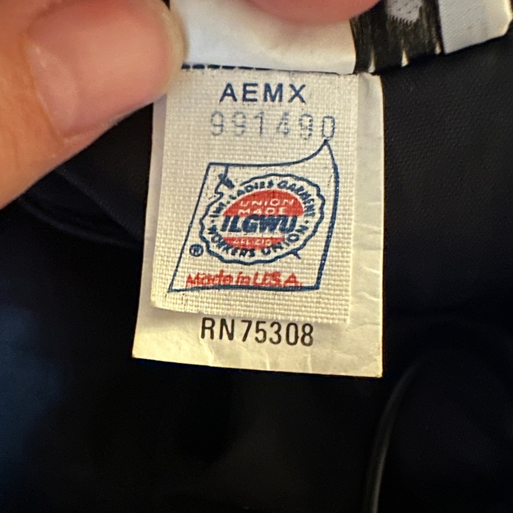 Vintage Black Tea Dress - Picture 5 of 7